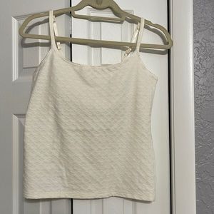 Victoria’s Secret stretch cami with shelf bra. Size L